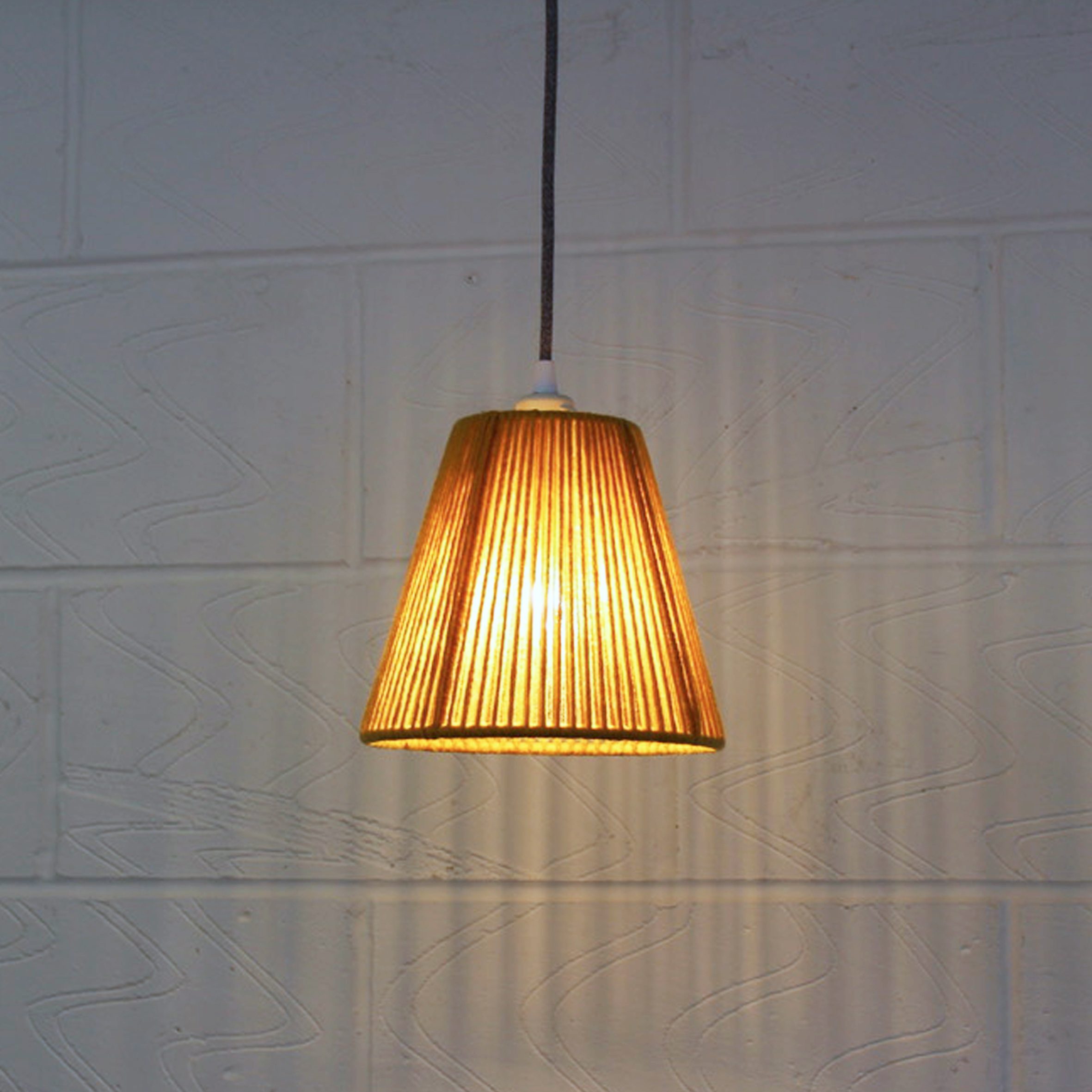 small cone gold lit